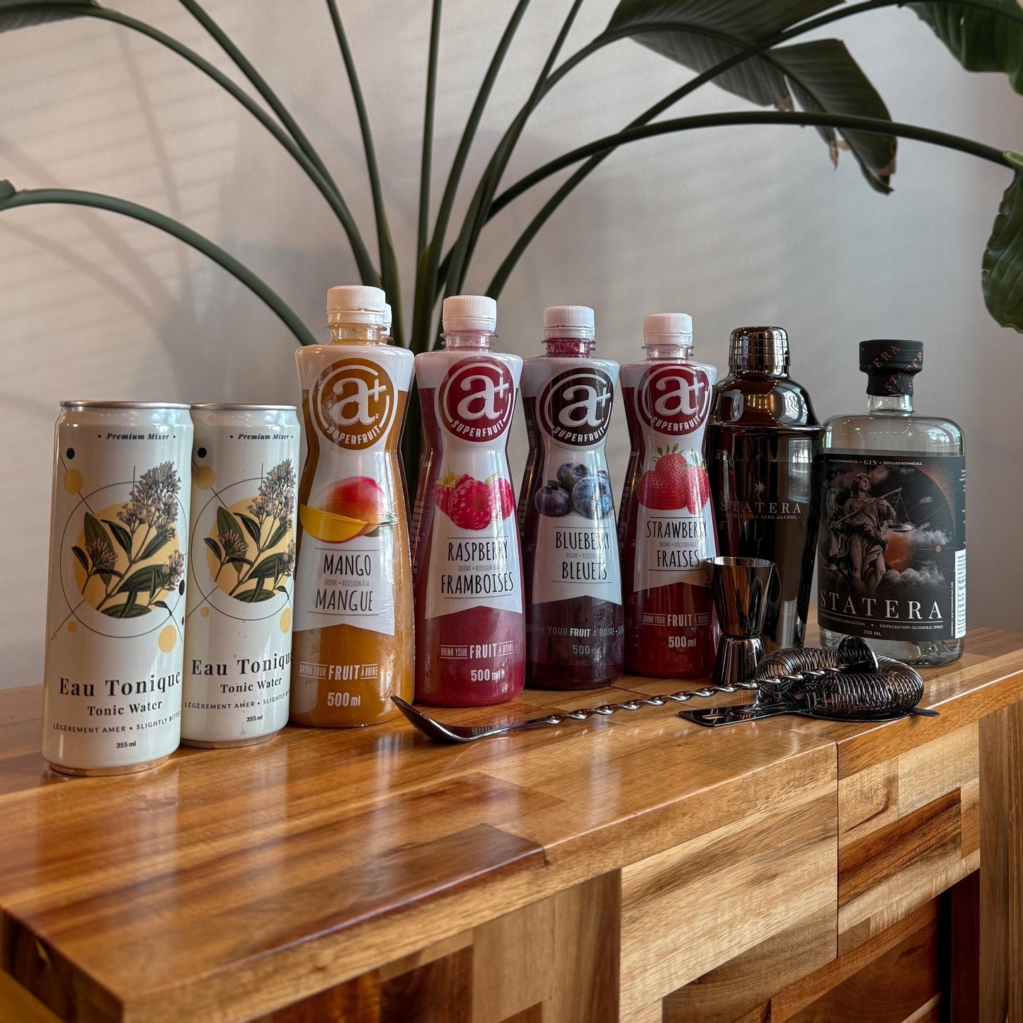 Boîte Mocktail en collaboration avec Statera