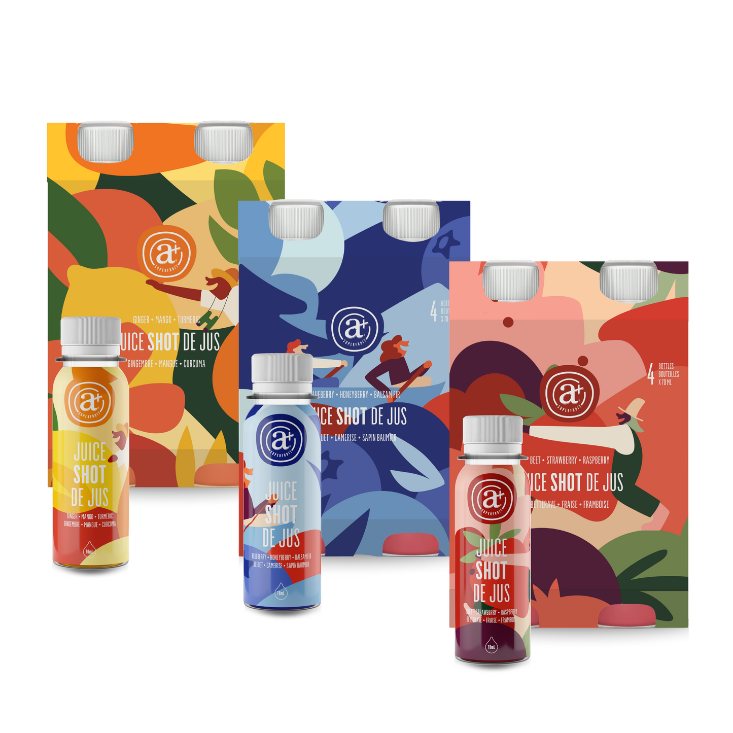 Wellness box, 24 shots