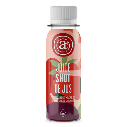 PACK DE SHOT 4 x 70ML : Betterave - Fraise - Framboise